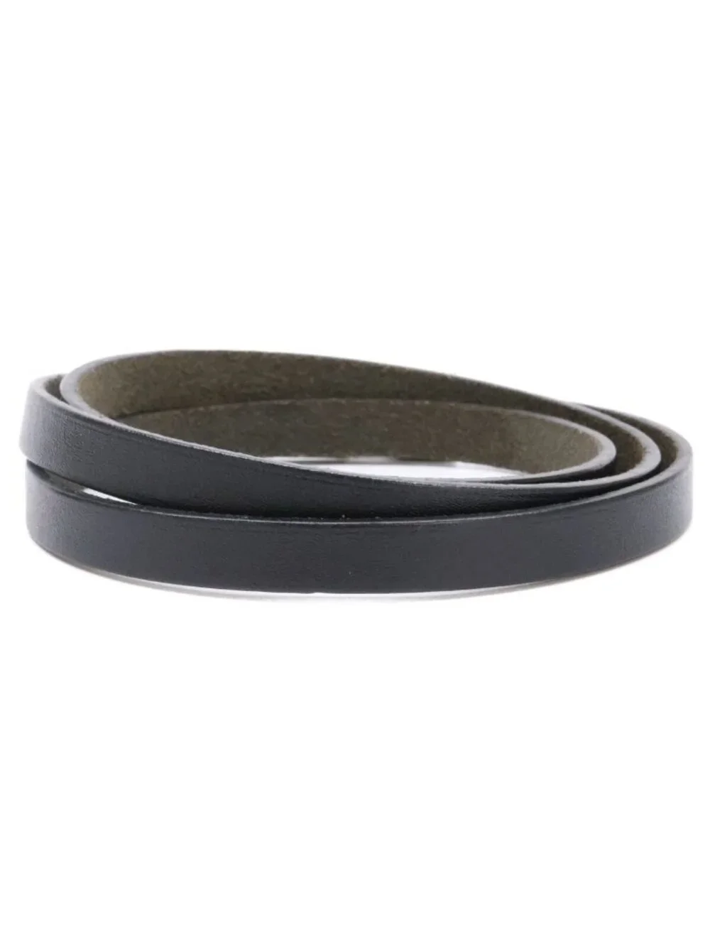 Hermes Behapi Triple Strand Leather Bracelet